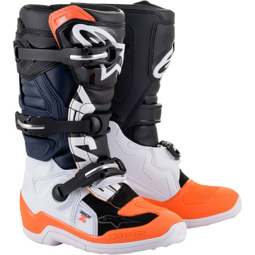 Cizme copii Alpinestars Tech 7S Black/Orange/White