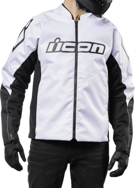 Geaca Textil Icon Hooligan™ CE White-2