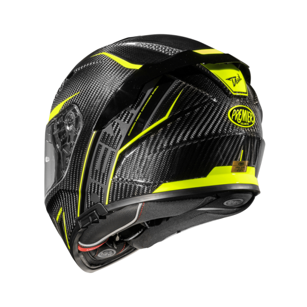 Casca Premier Devil Carbon STY Negru/Galben-0