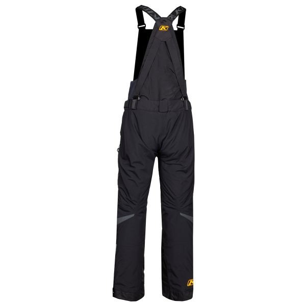 Pantaloni Snowmobil Klim Keweenaw Bib Insulated Black - Strike Orange-5