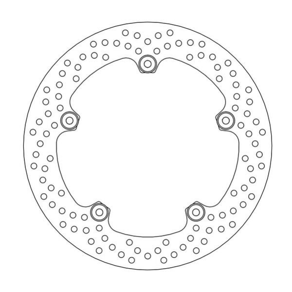 Halo Series Floating Rotor Black, Stainless Steel