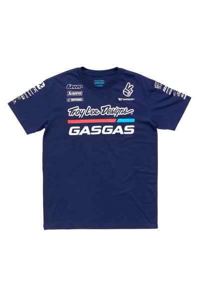 TLD GASGAS TEAM TEE NAVY