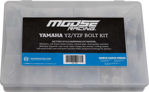 MOOSE RACING M1 Yz-yzf-wr Bolt Kit Gray, Silver -1