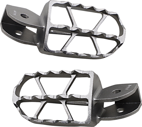 MOOSE RACING Nd Series Footpegs Silver 