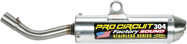 304 Silencer Aluminum, Brushed