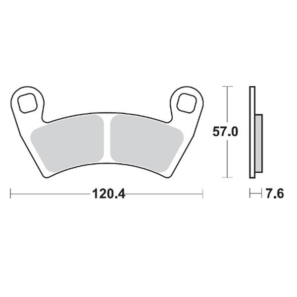 Nitro Atv Brake Pads