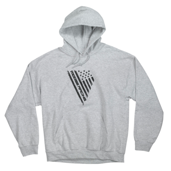 MOOSE RACING Salute Hoodie Gray 