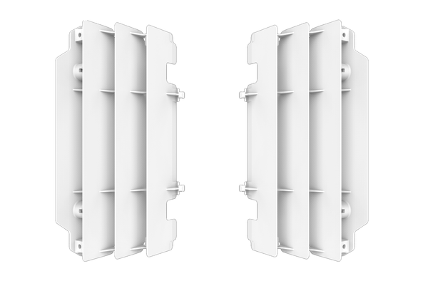 Radiator Louvers White