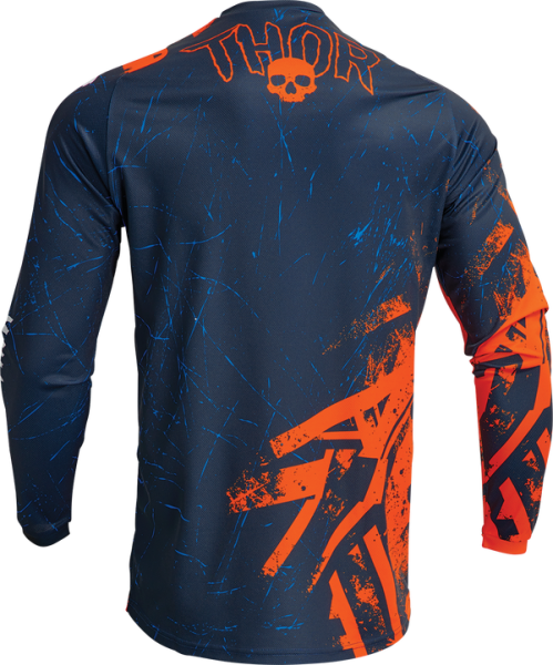 Tricou Copii Thor Sector Gnar Midnight/Orange-1