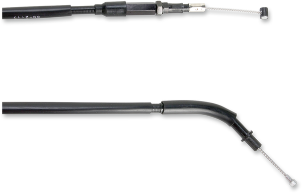 MOOSE RACING Black Vinyl Clutch Cable Black 