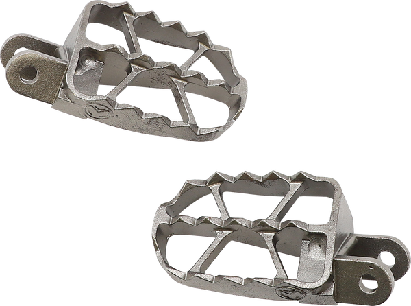 MOOSE RACING Nd Series Footpegs Silver -0