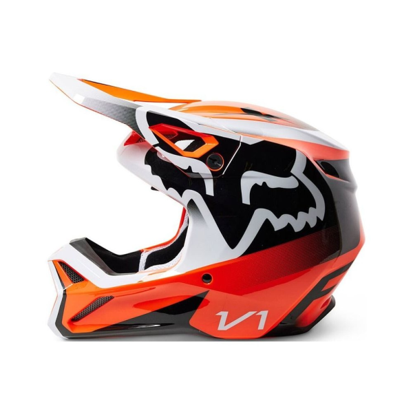 Casca Fox Racing V1 Leed Dot/Ece Flo Orange 23-0