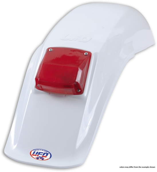 Universal Vintage Rear Fenders With Light White