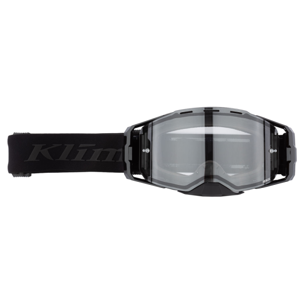 Ochelari Klim Edge Off-Road FOCUS METALLIC SILVER CLEAR LENS-1