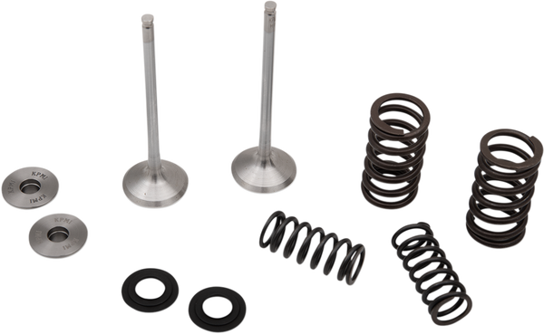 MOOSE RACING Stainless Exhaust Valve And Spring Kit 