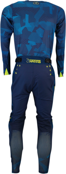 MOOSE RACING Agroid Pants Navy, Hi-vis -1