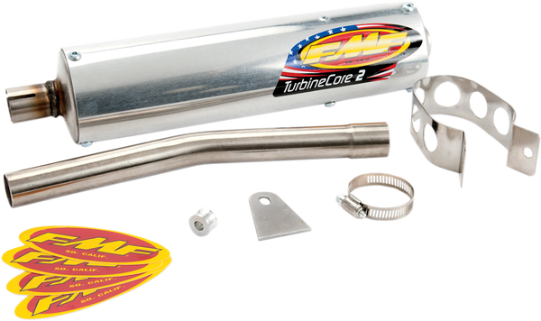 Universal Spark Arrestor Silencer Silver