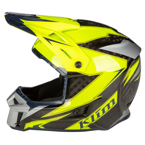 Casca Klim F3 Carbon Off-Road ECE CARBON MATTE BLACK-21