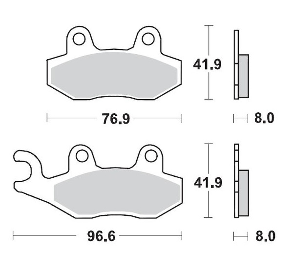 Racing Brake Pads Offroad