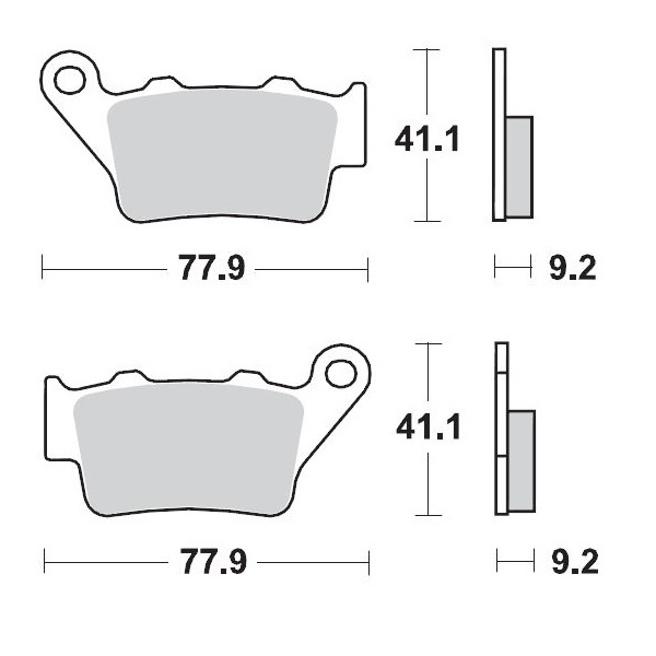 Placute frana spate KTM 97-03 Moto-Master