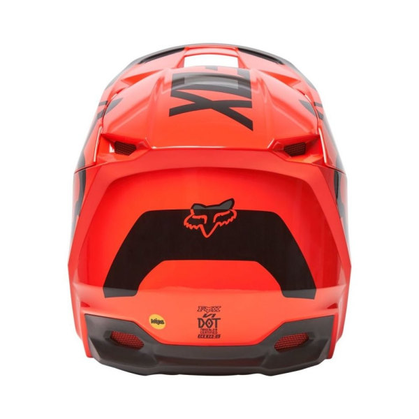 Casca Fox Racing V1 Lux Flo Orange-2