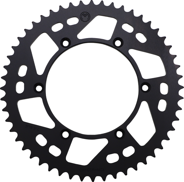 MOOSE RACING Rear Aluminum Sprocket Black -0