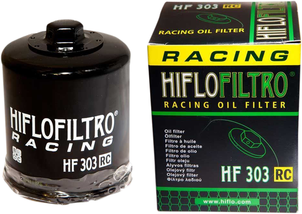 Racing Oil Filter Black-1