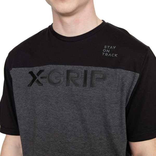 Tricou X-Grip Lifestyle Negru/Gri-1