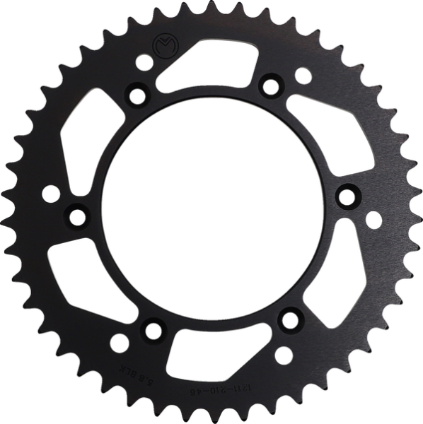 MOOSE RACING Rear Aluminum Sprocket Black 