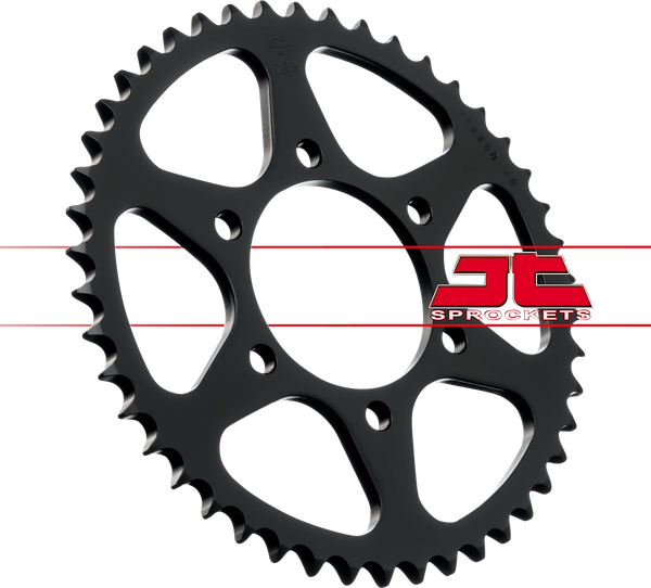 JT SPROCKETS Steel Rear Sprocket Black -1