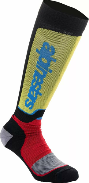 Sosete Alpinestars Mx Plus Socks Black/Red/Blue-68