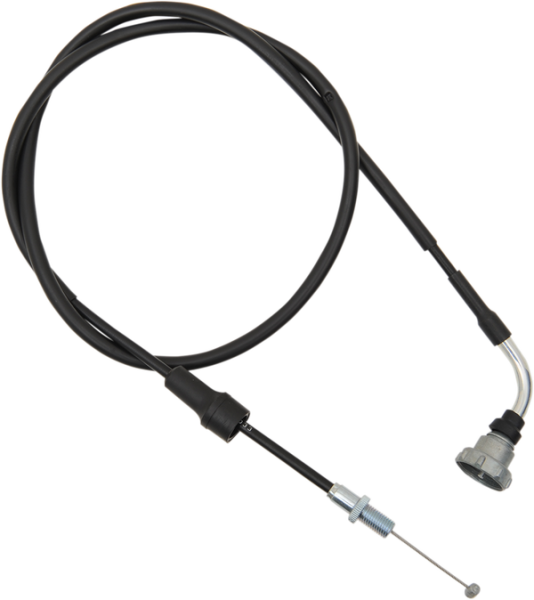 Black Vinyl Throttle Cable Black-1