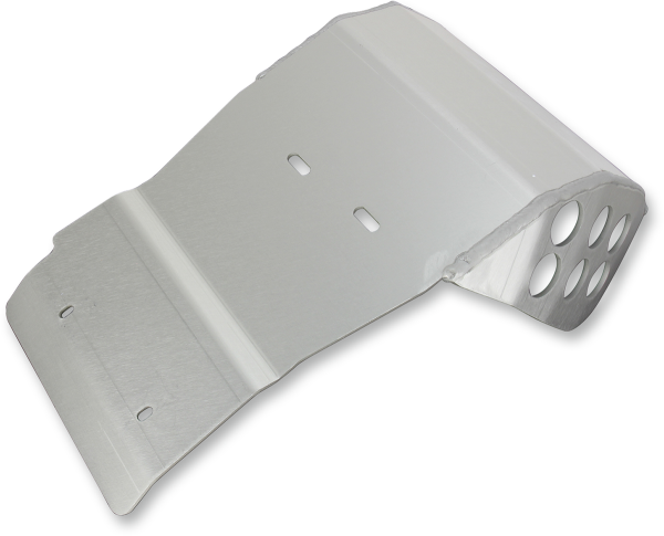 MOOSE RACING Aluminum Skid Plate Silver 