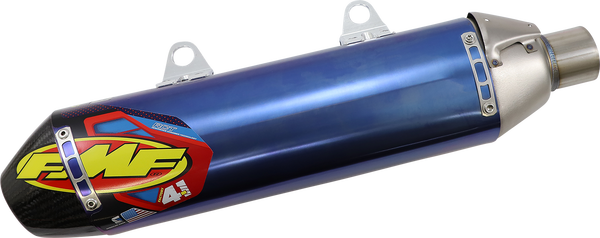 Factory 4.1 Rct Slip-on Muffler Anodized Blue-0