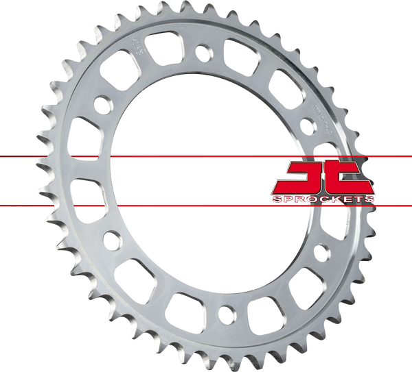 JT SPROCKETS Steel Rear Sprocket Natural -1