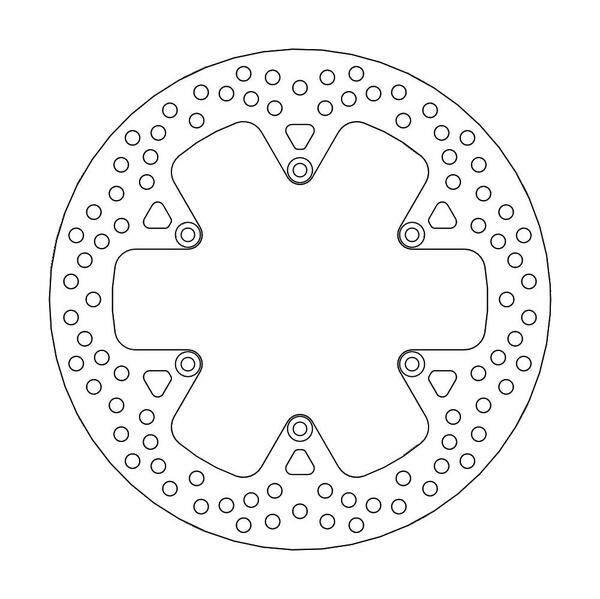 Halo Series Rear Rotor Stainless Steel