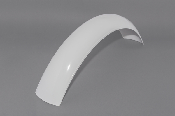 Universal Vintage Rear Fenders White-0