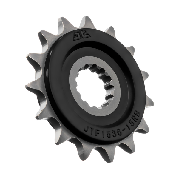 JT SPROCKETS Rubber Cushioned Front Sprocket Black, Natural 