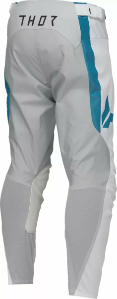 THOR Launchmode Vented Raid Pants White, Gray -1