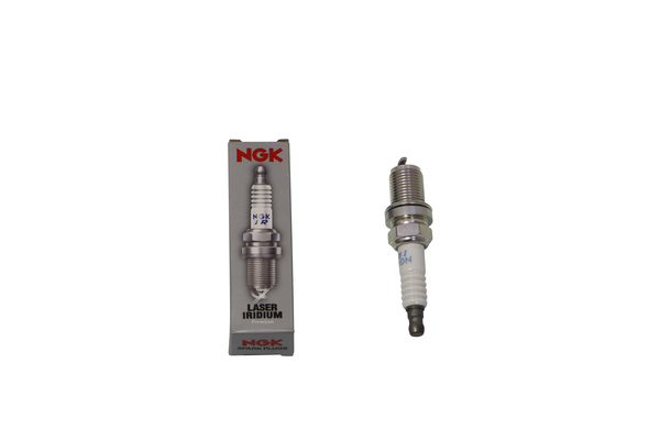 Laser Iridium Spark Plug Silver, White