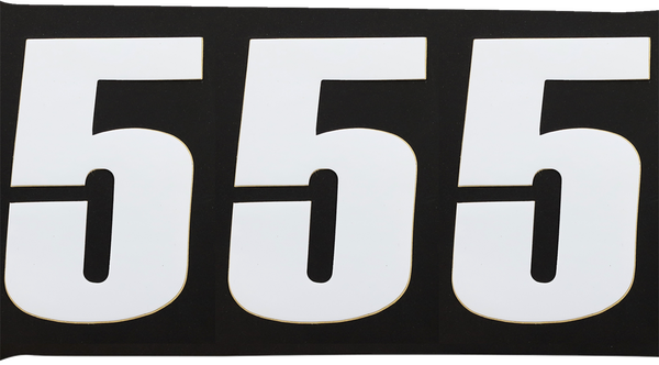 MOOSE RACING Vinyl Race Numbers White -ae6fef60609336080a87ca131a3015b7.webp