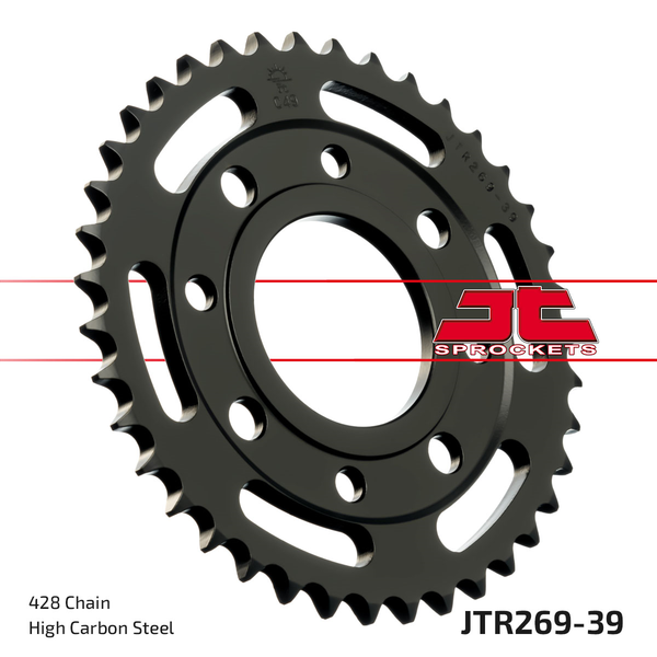 JT SPROCKETS Rear Sprocket Black 