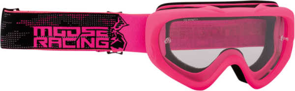 Ochelari copii Moose Racing QUALIFIER Black/Pink-0