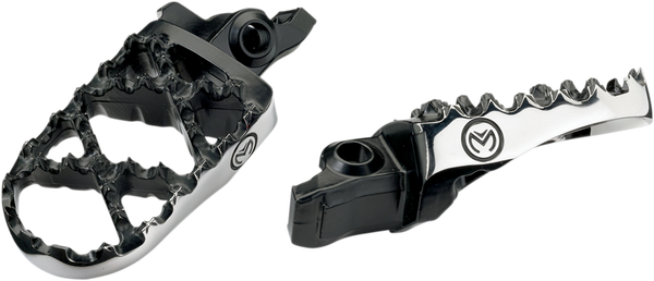 MOOSE RACING Hybrid Footpegs Black 