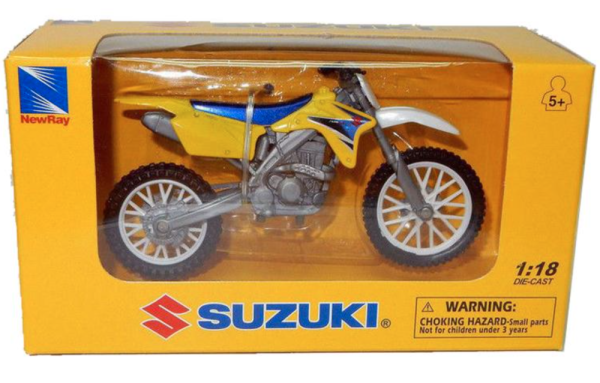 Macheta Suzuki RMZ 450 2008 Toy Model 1:18