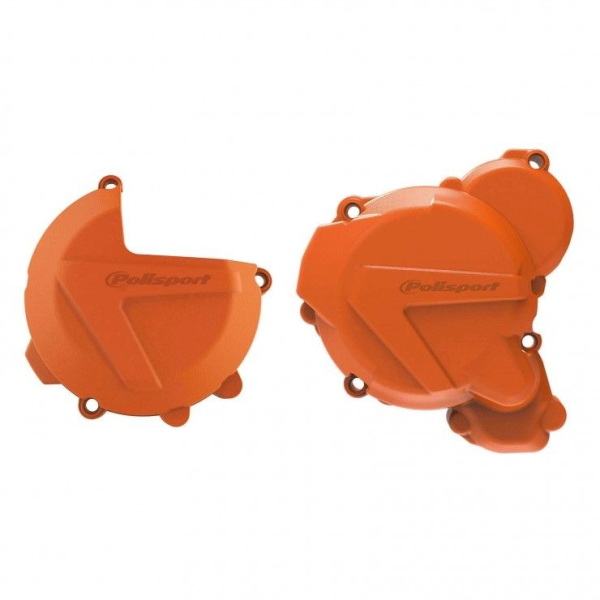 Kit protectii capac ambreiaj/capac aprindere/pompa apa KTM/ Husqvarna 250/300 TPI 17-23