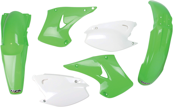 Full Body Replacement Plastic Kit Green, White