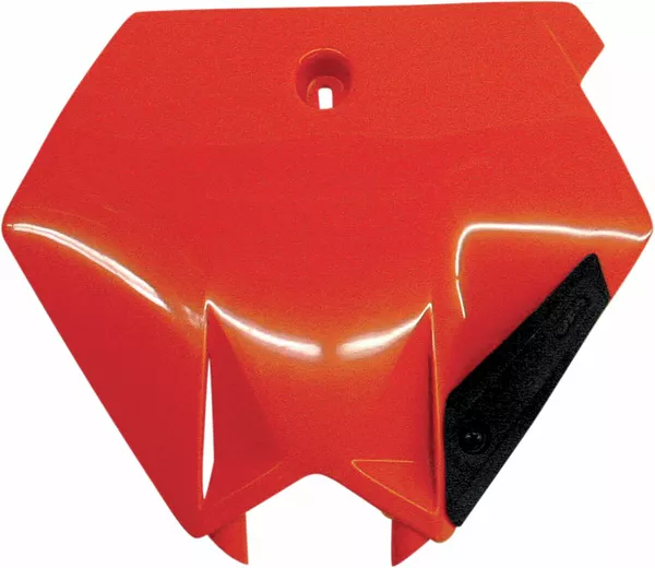 Replacement Front Number Plate Orange-1