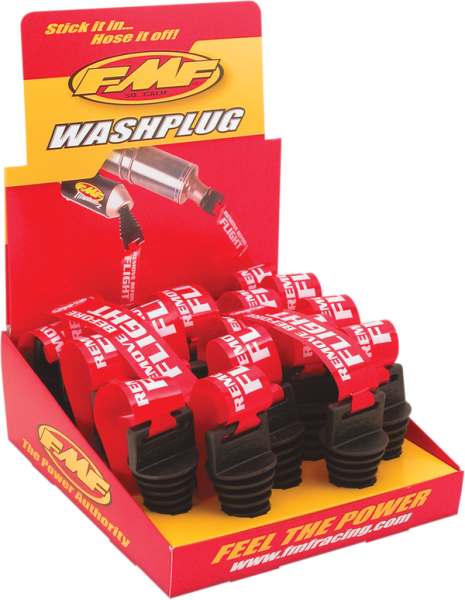 Wash Plug Display Black, Red