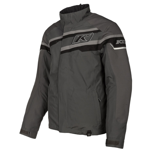 Geaca Snowmobil Klim Klimate Insulated Black - Metallic Silver-36